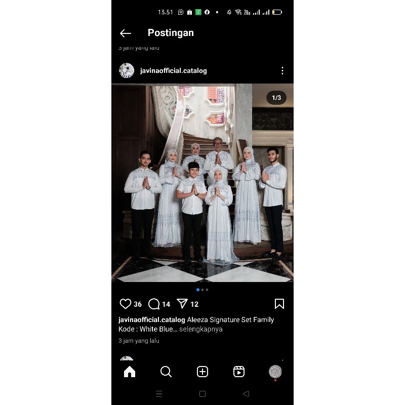 Aleeza Famset ORIGINAL by Javina Official