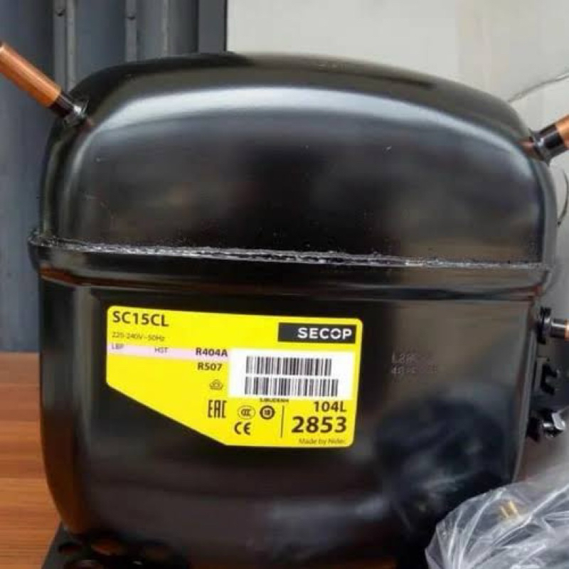 KOMPRESOR SECOP SC15CL | KOMPRESOR FREEZER/KULKAS 1/2PK R404