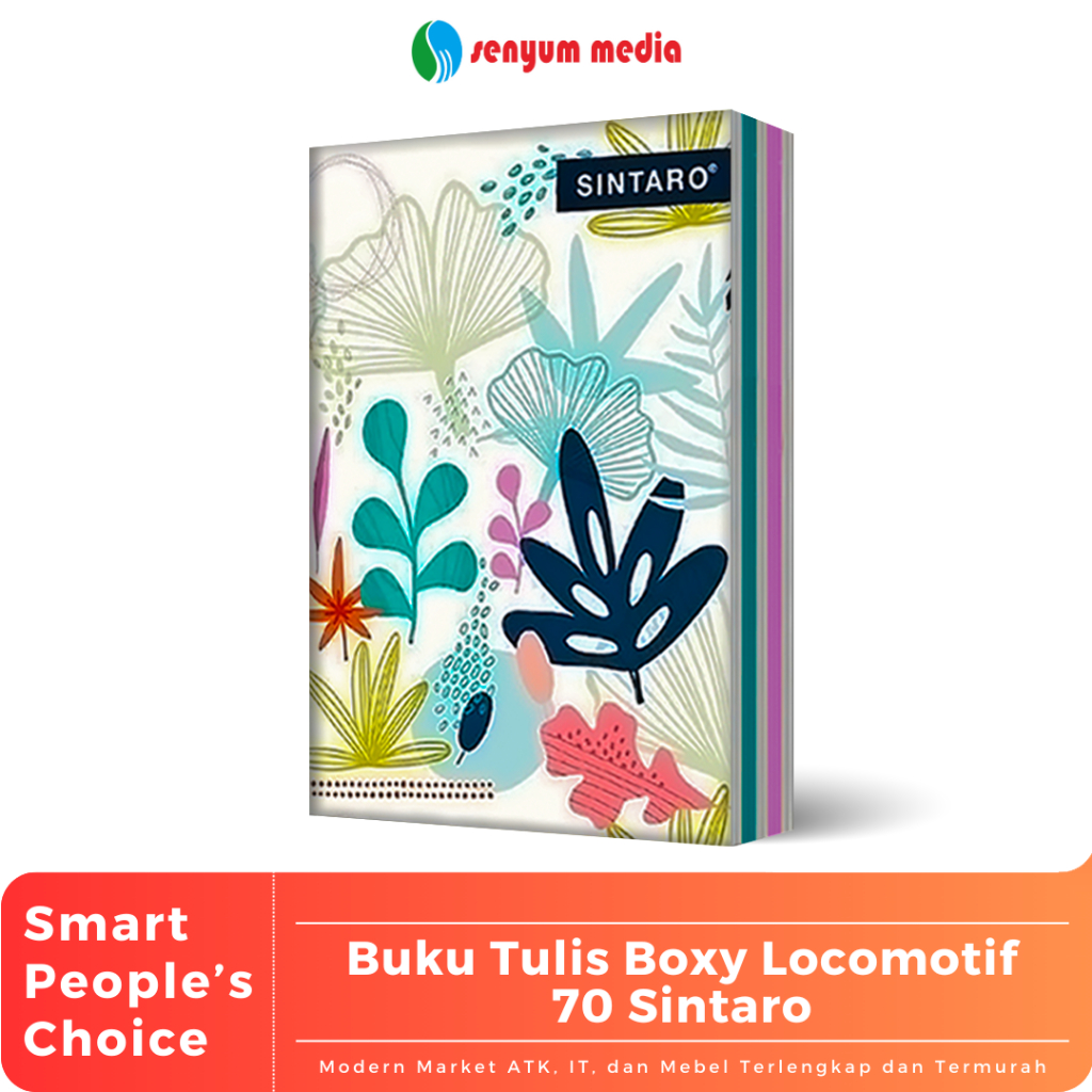 

Buku Tulis Boxy SINTARO EKONOMIS Oleh LOCOMOTIF 70 Lembar (1 Pack Isi 10 Buku) (S:PAK)