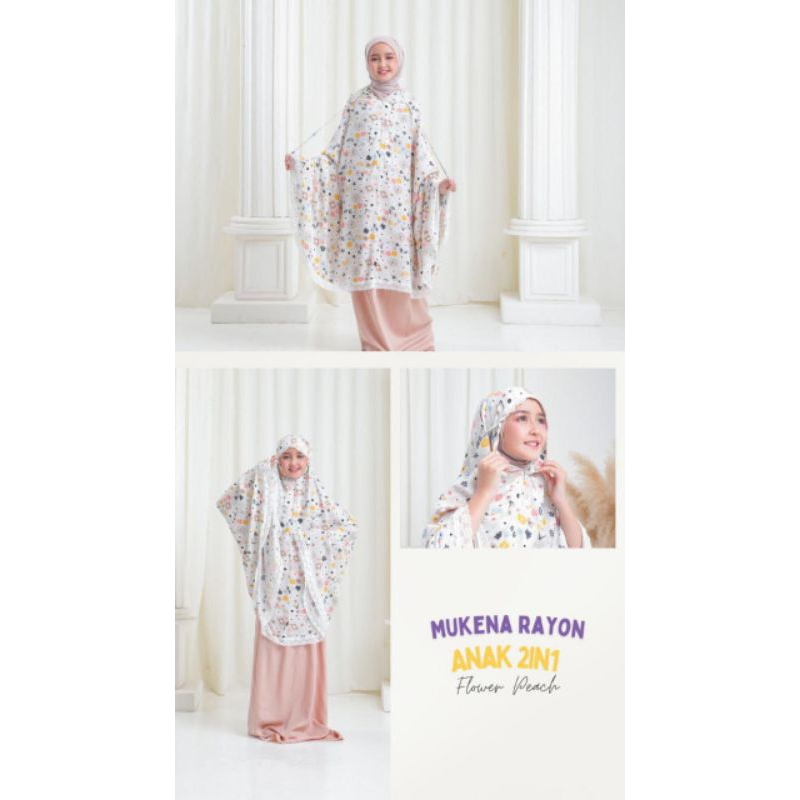MUKENA RAYON ANAK 2IN1 by MOSCHAHIJAB