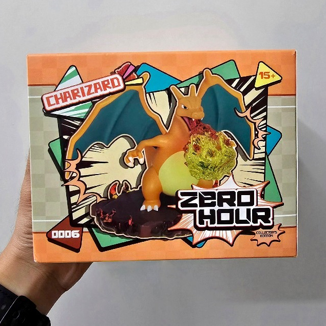 Pokemon Charizard Zero Hour Collector Edition Toys Mainan Pokemon Action Figure
