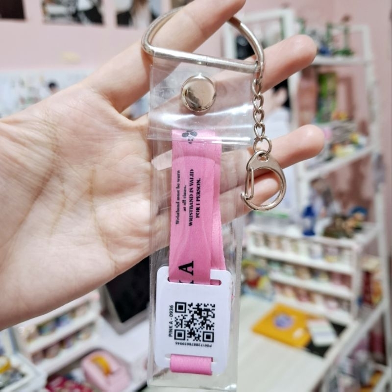 [+Freebies] Gantungan Kunci Wristband Konser/ Keychain Tiket Konser/ Keyring Ticket Holder/ Hiasan T