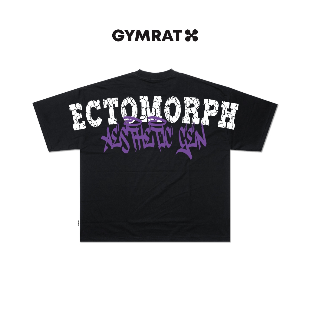 Gymrat X Sachstuff - Ectomorph Tshirt Gym Series Oversize Tees