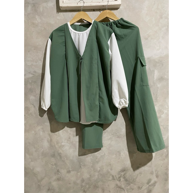 setcel wanita / setelan baju dewasa / setelan baju wanita / setelan baju / setelan baju panjang / se