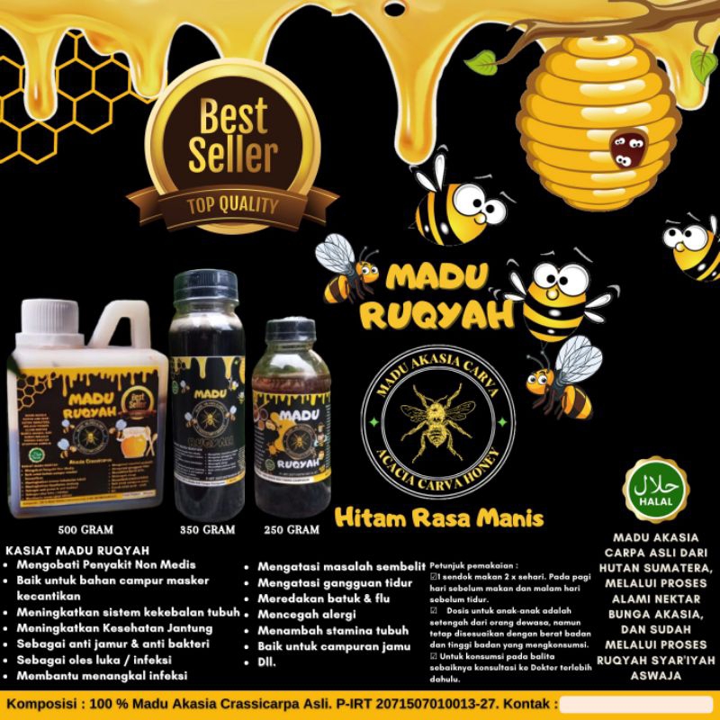 

Madu Ruqyah Akasia 350gram
