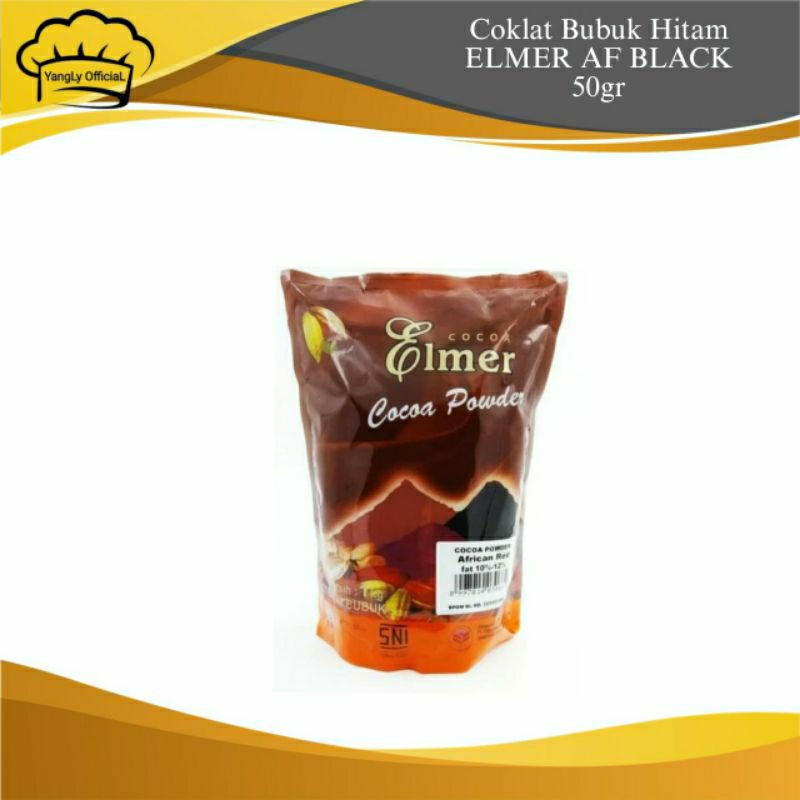 

Coklat Bubuk Hitam ELMER AFRICAN BLACK 50gr