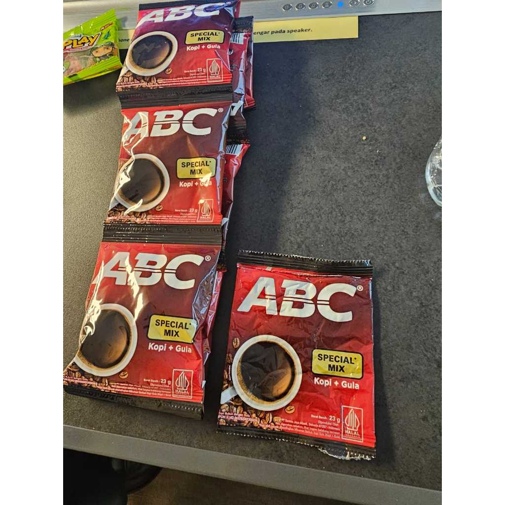 

ABC Special Mix Kopi & Gula 1 renceng 10 sachet 23gr SPECIAL MIX