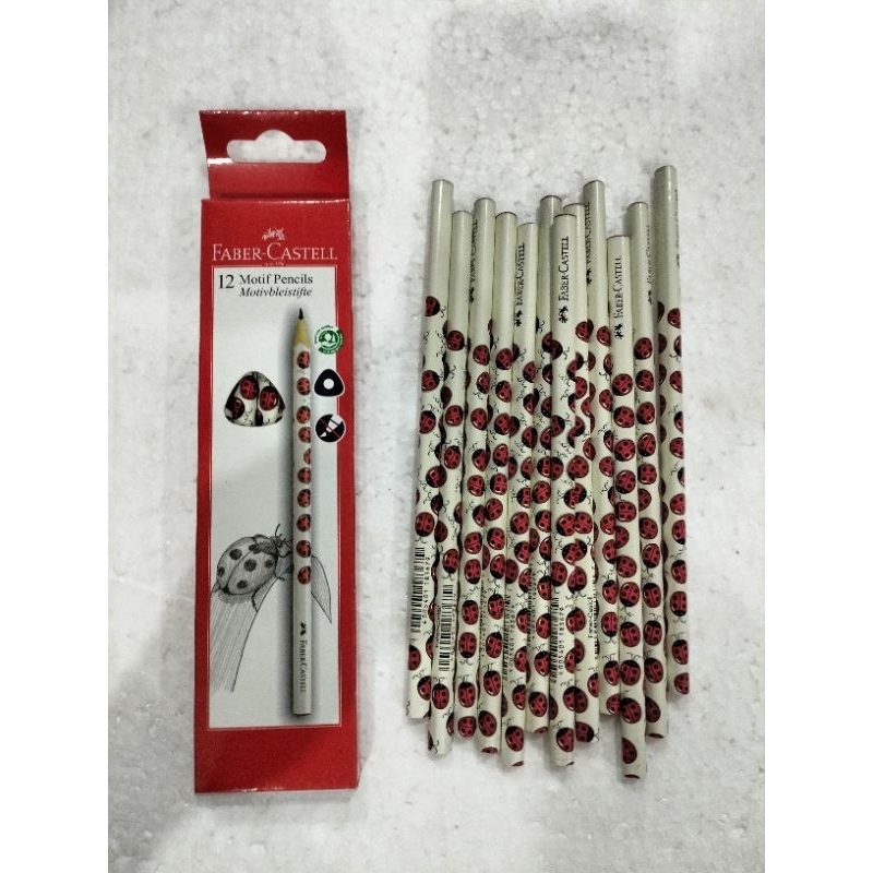 

PENSIL 2B MOTIF KUMBANG MERK FABER CASTEL PENSIL 2B MOTIF PENSIL 2B KARAKTER PENSIL 2B CANTIK