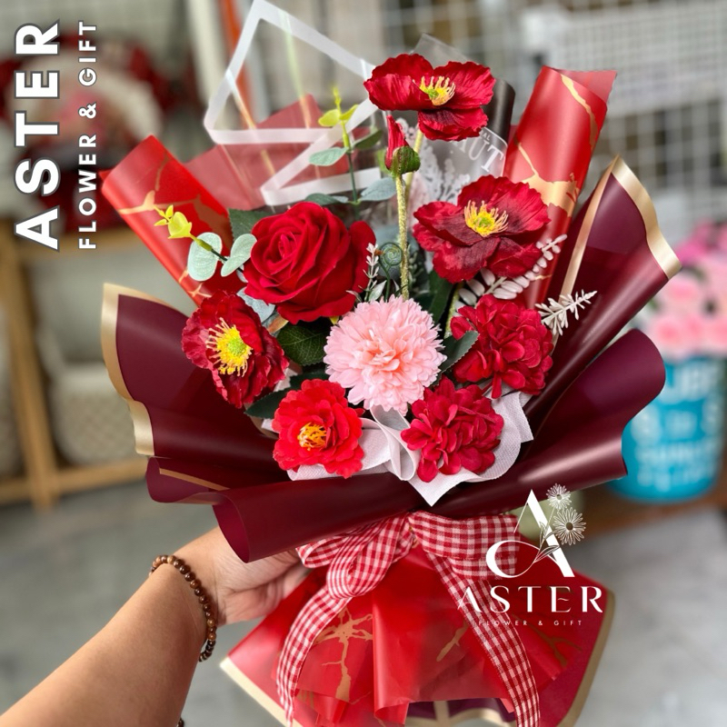Hand Bouquet / Buket Bunga / Buket Bunga Artificial / Flower Bouquet