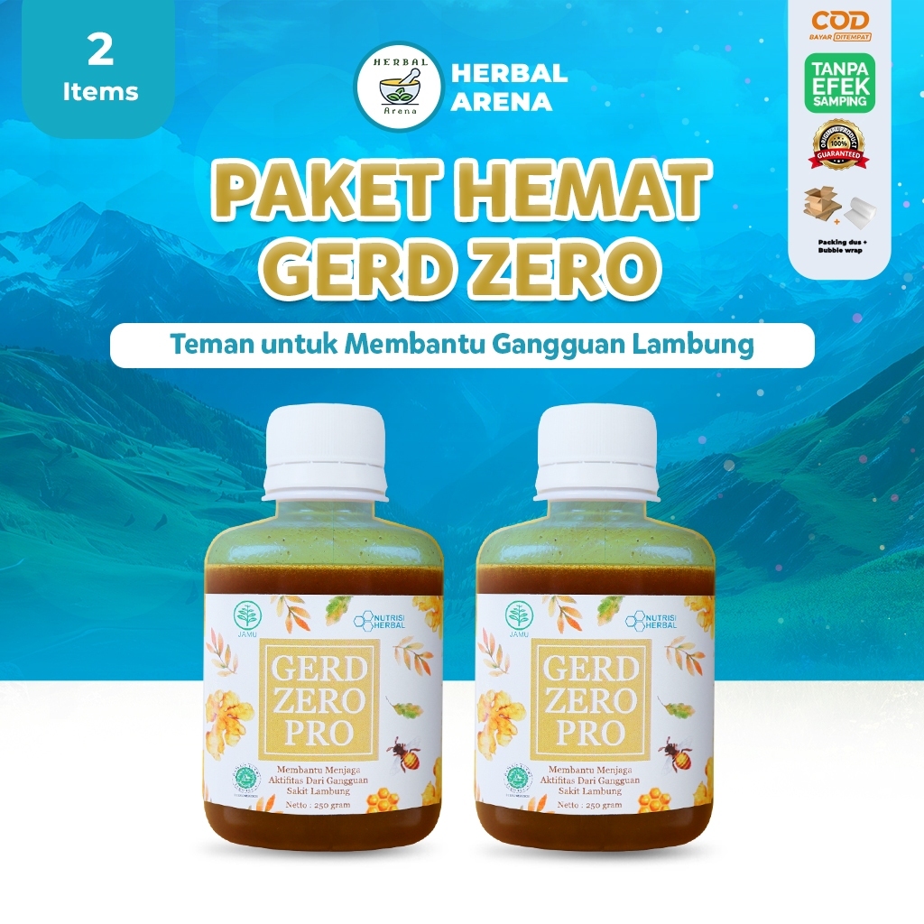 

GERD ZERO PRO MADU HERBAL ALAMI UNTUK LAMBUNG KRONIS HADIR VARIAN 2 BOTOL