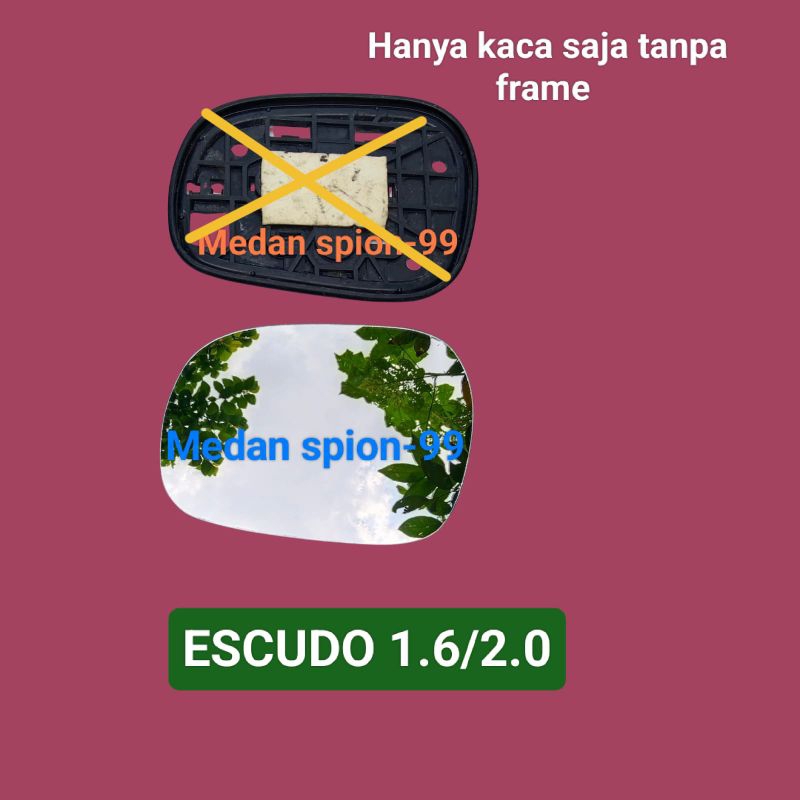 Kaca Spion Mobil Escudo 1.6/2.0 Ready Stock Kanan Dan Kiri Maupun.Sepasang Isi Ulang Refill Ready St