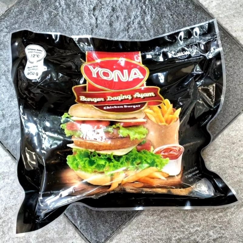 

Burger daging ayam/ Chicken burger isi 10 (600gr) by Yona