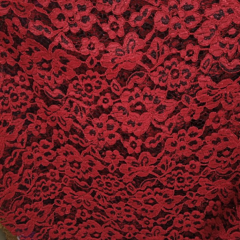 kain brokat tulang - kain brokat semi Prancis - kain brokat antik - kain meteran - kain butik - keba