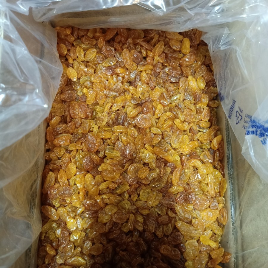 

Golden Raisin Royal King 1 KG / Kismis Raisin 1000 gram Premium