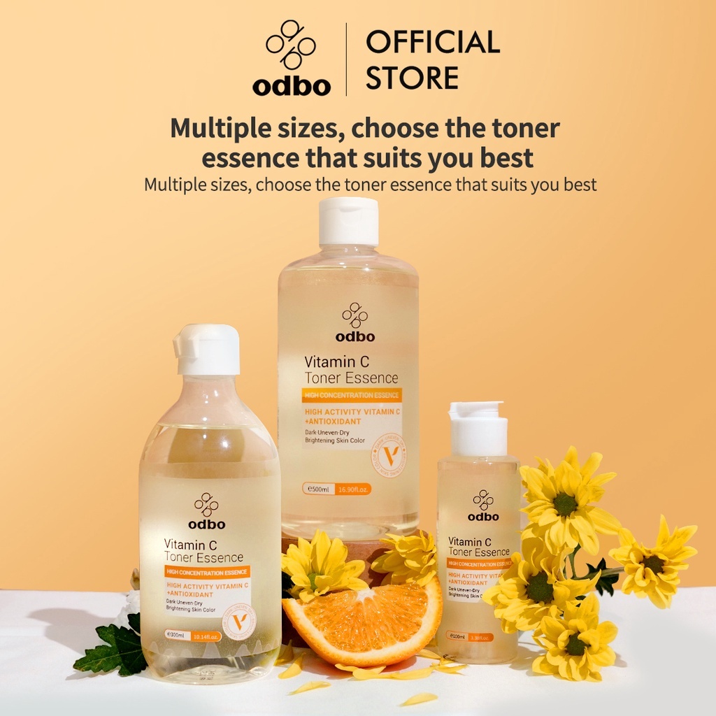 Odbo Vitamin C Toner Essence High Concentration Essential + Antioxidant