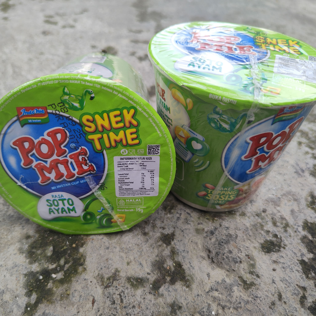 

POP MIE MINI SNEK TIME RASA SOTO AYAM - 39 GR
