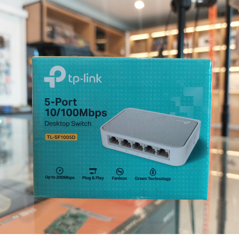 TP-LINK SWITCH HUB 5 PORT TL-SF1005D / SWITCH HUB 5 PORT