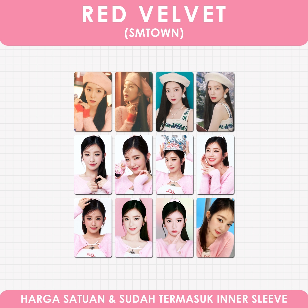 UNOFFICIAL PHOTOCARD RED VELVET SMCU