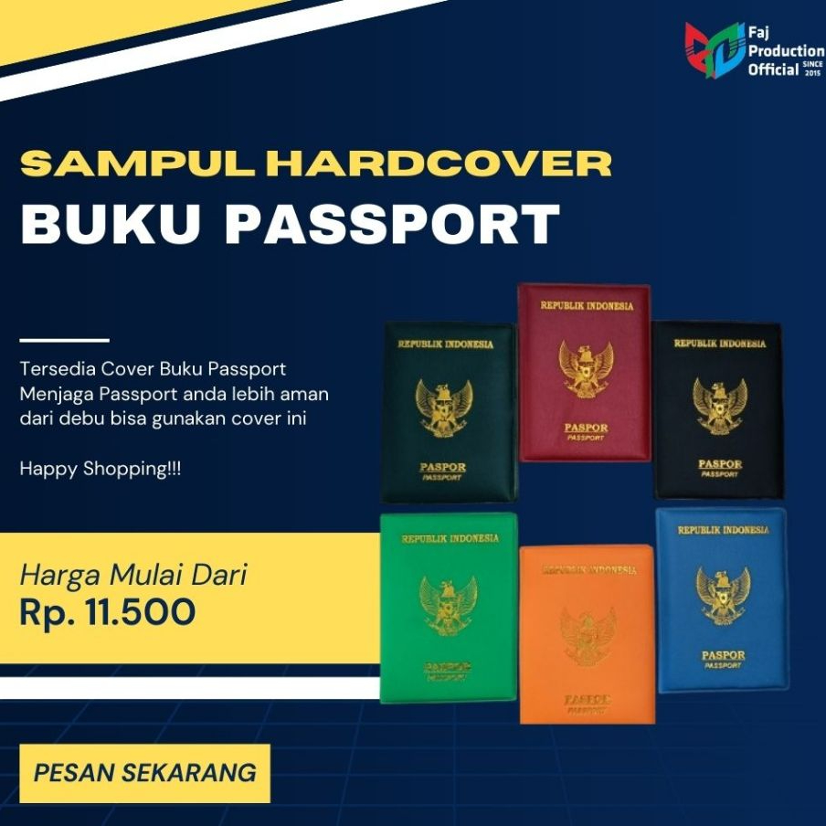 

Sampul Buku Pasport HARD COVER