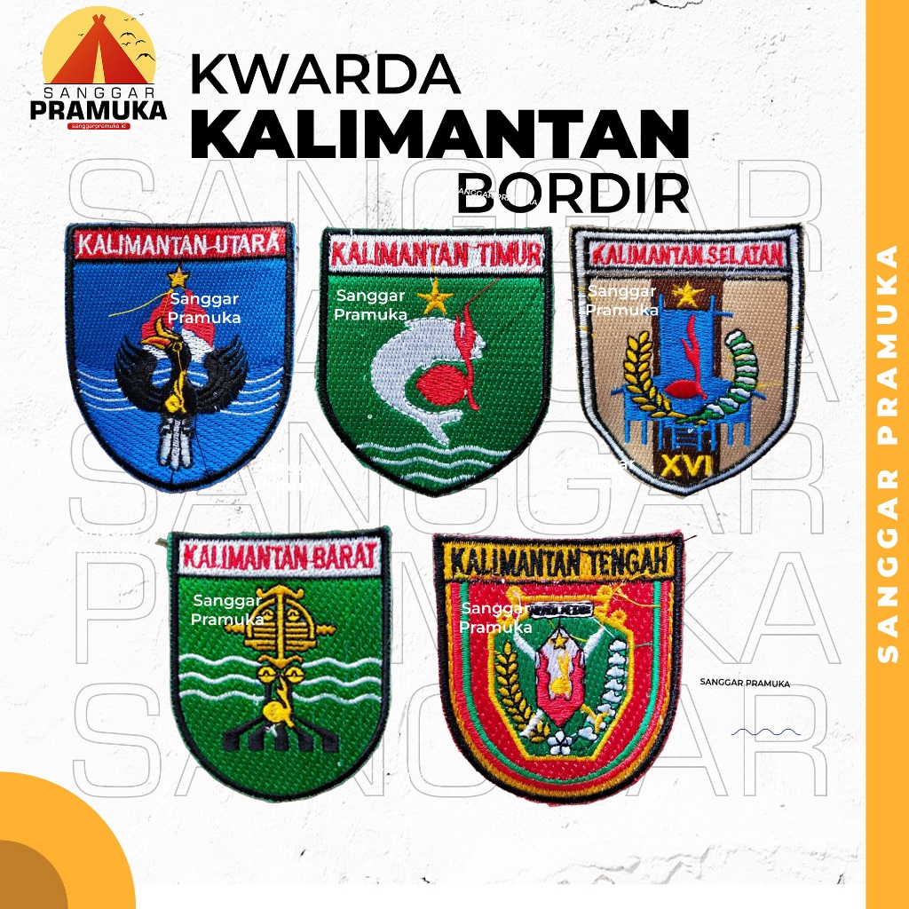 Kwarda Kalimantan Bordir / Kwarda Kalimantan Utara / Kwarda Kalimantan Timur / Kwarda Kalimantan Sel