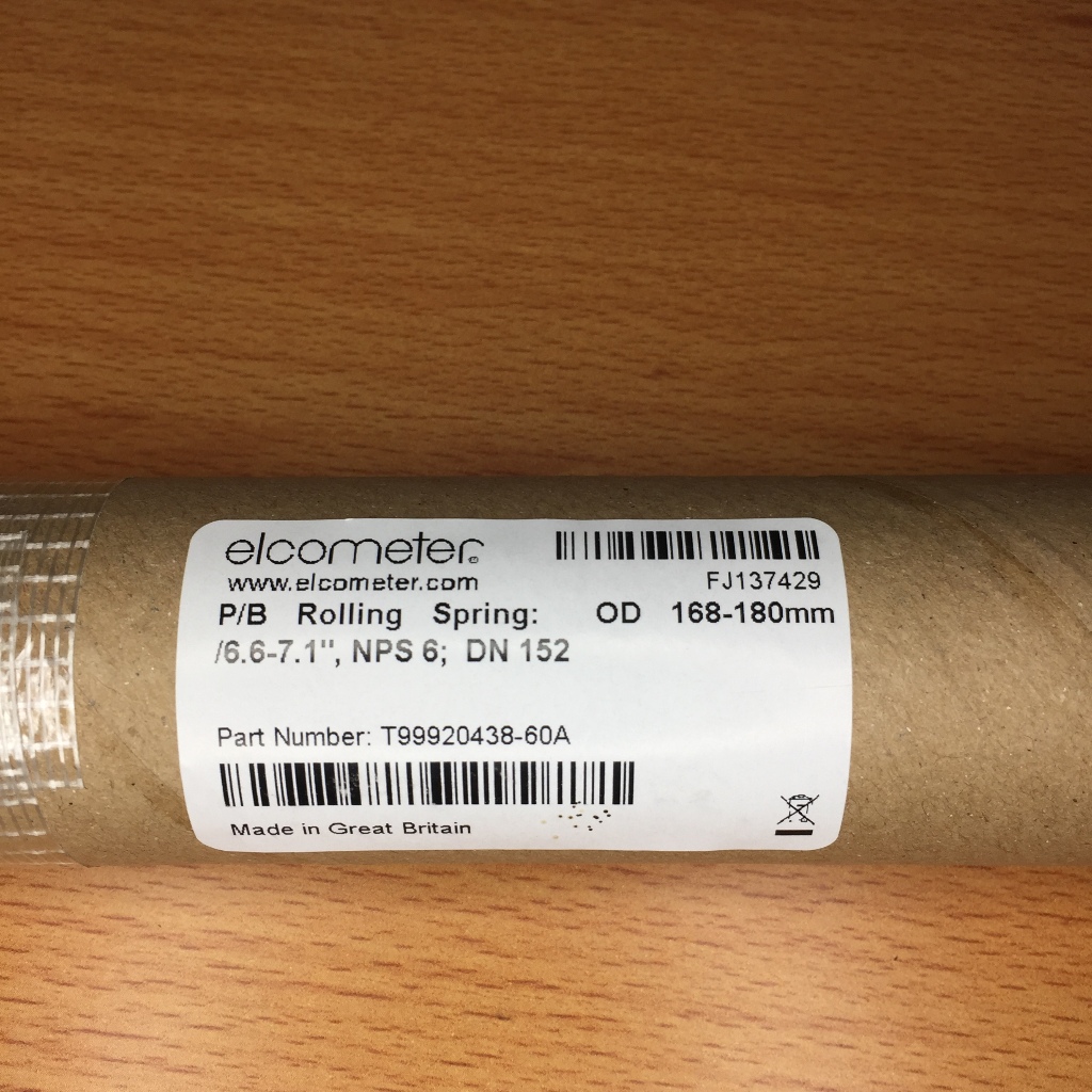 Elcometer rolling spring phospor bronze holiday detector pinhole detector spiral