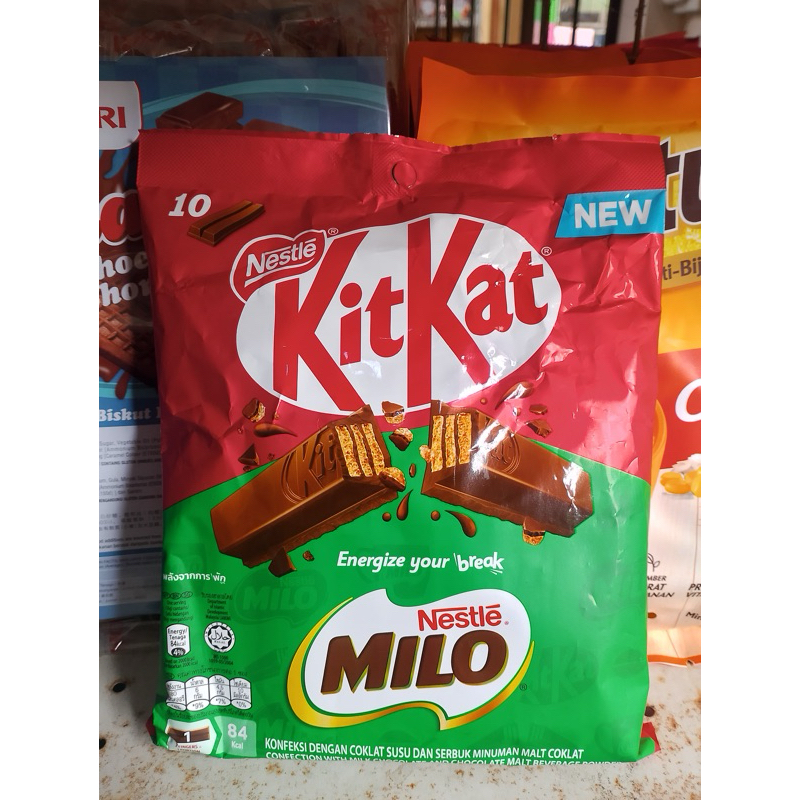 

KITKAT MILO 2-FINGERS COKLAT