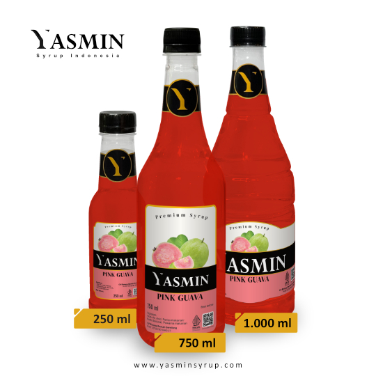 

YASMIN SYRUP PINK GUAVA