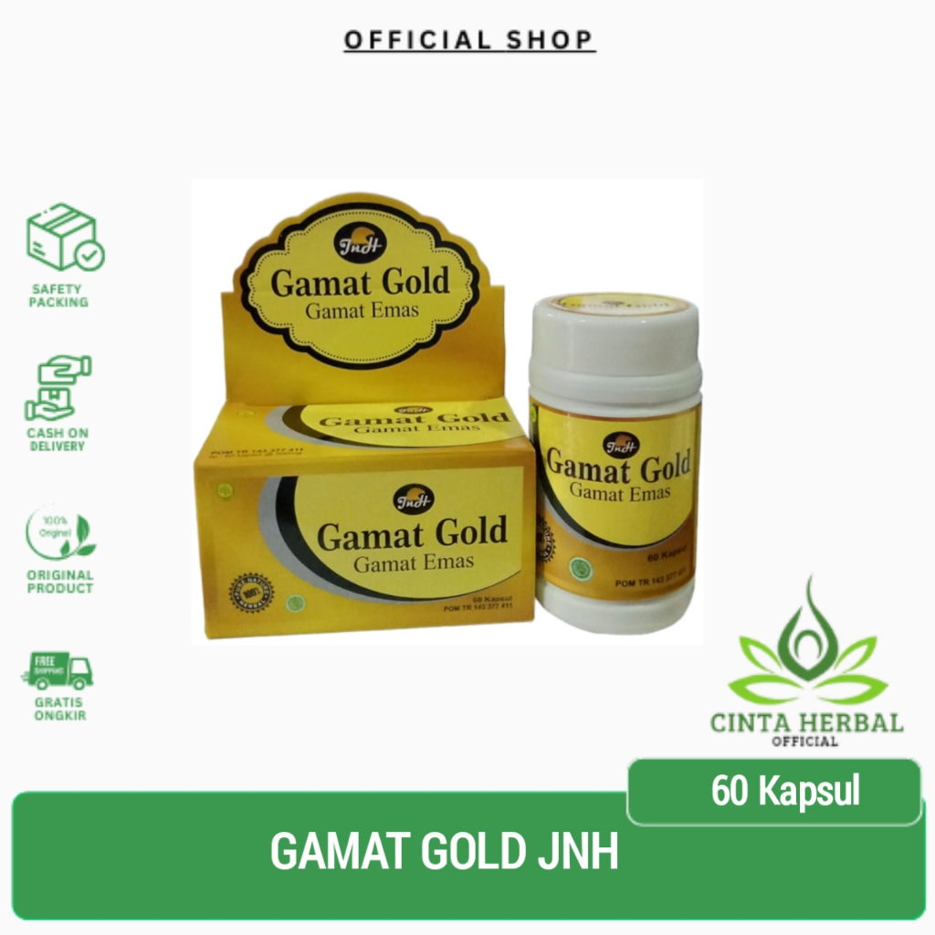 Kapsul Gamat Gold Gamat Emas JNH | Gamat JNH