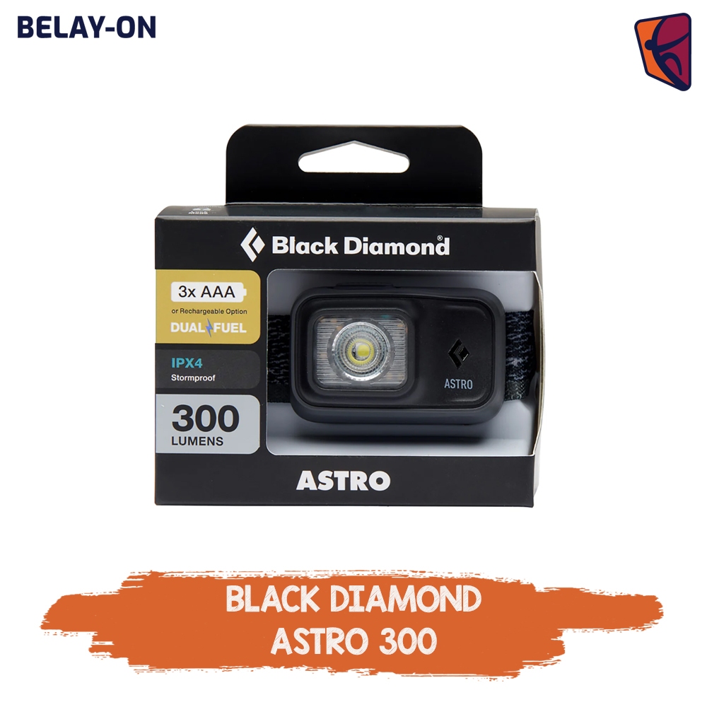 Black Diamond Astro 300 | Headlamp Black Diamond Astro 300 | Senter kepala Black Diamond | Petzl Tik