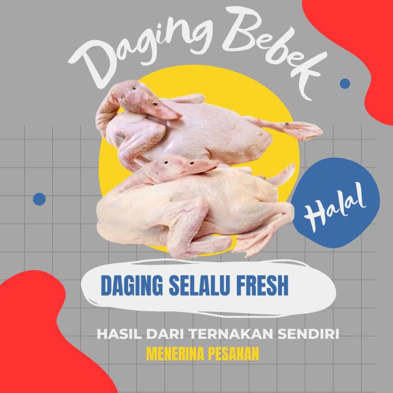 

Daging Bebek fresh frozen