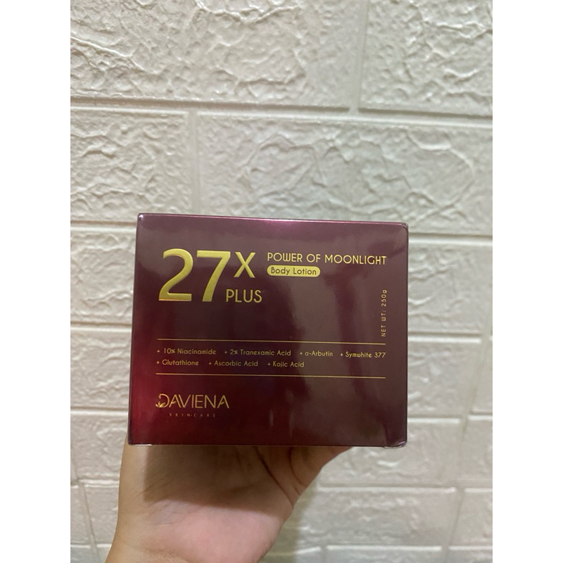 Daviena Skincare  ORI-  Hb Dosting 27x Plus Power Of Moonlight Body Lotion 250r