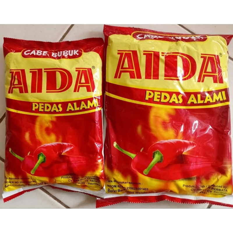 

AIDA Cabai Bubuk 250g & 500g