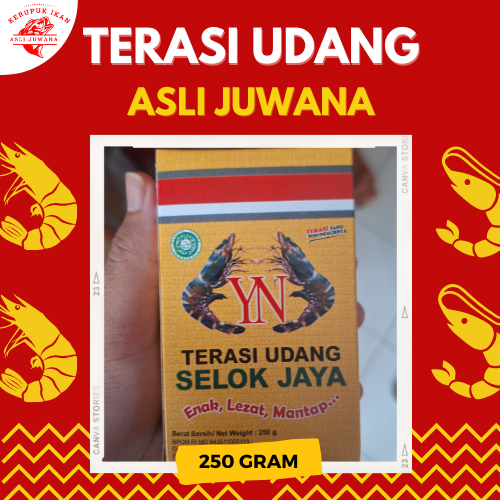 

Terasi Udang "YN" Selok Jaya Asli Juwana Pati 250gram