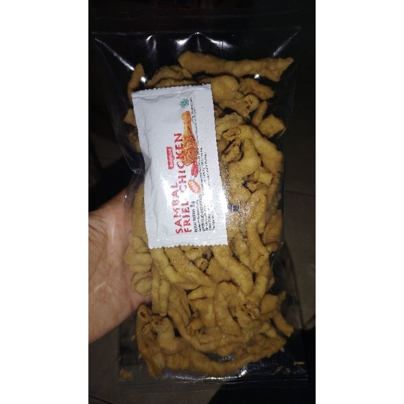 

promo kripik usus free caos enak gurih