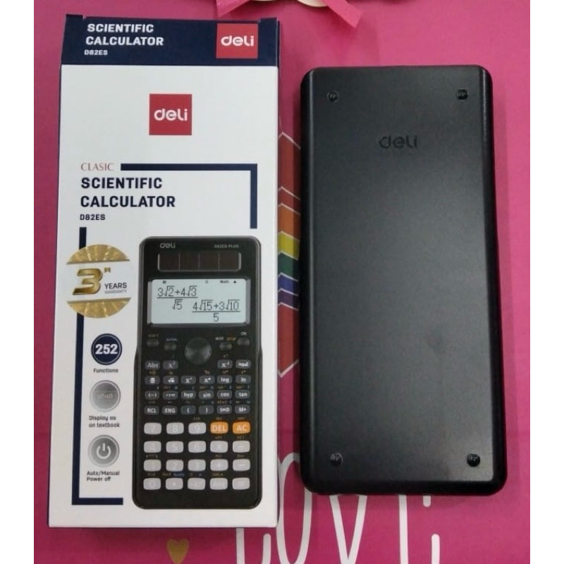 

Scientific Calculator Deli D82ES