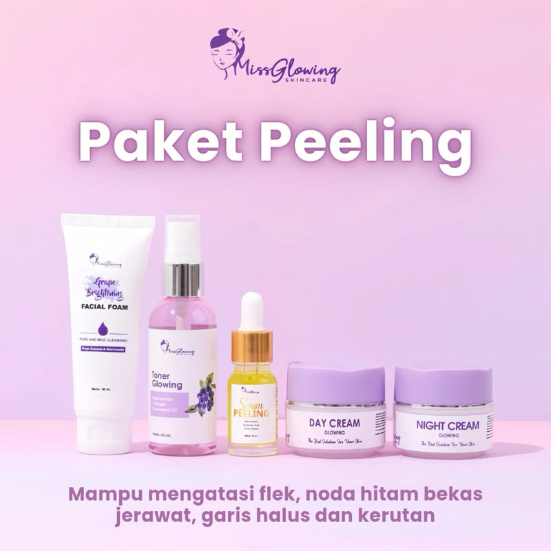 Miss Glowing Paket Peeling