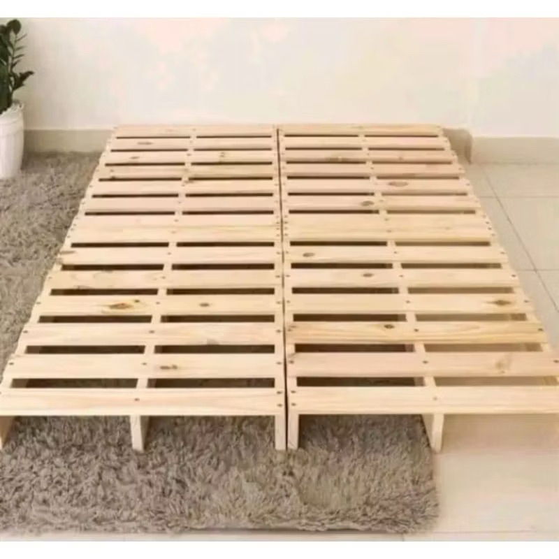 Dipan kasur/Alas kasur kayu pallet kayu sudah finishing