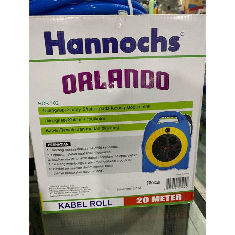 kabel roll ( panjang 20m ) Hannochs