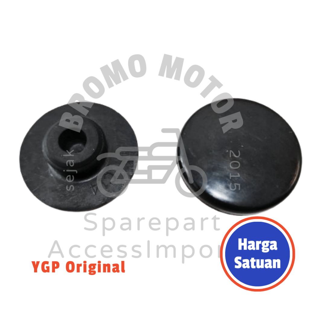 Karet Tutup Kanan Kiri Atas Shock Depan YGP Ori Yamaha RX King (Lama New - Bromo Motor) RXS RXZ RZR 