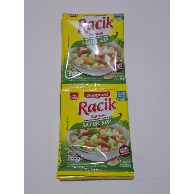 

bumbu racik sayur sop indofood 1 renceng 10 pcs