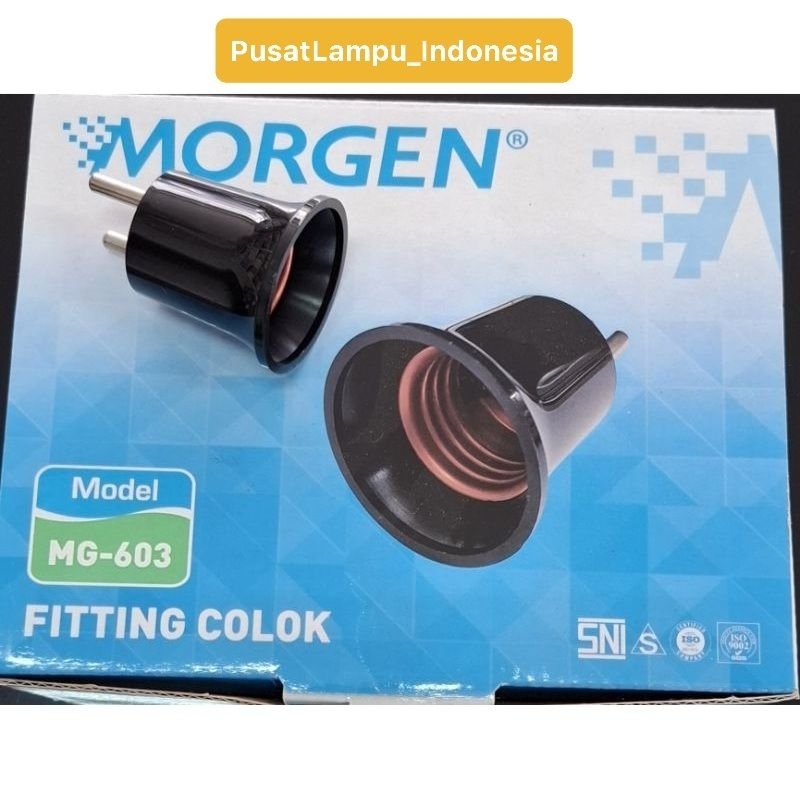 MORGEN FITTING COLOK MG 603 HITAM
MORGEN