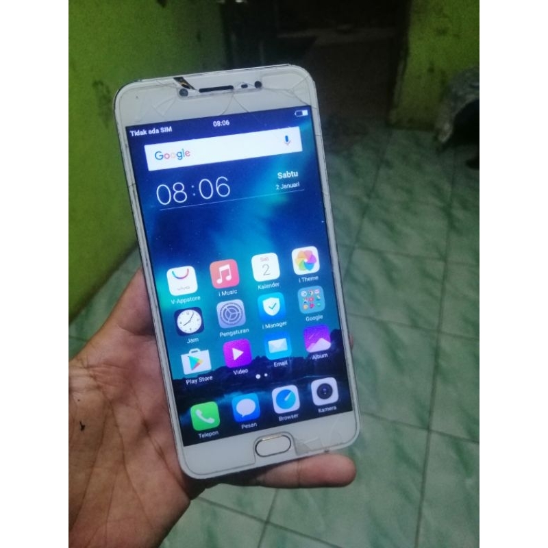 hp vivo tipe v5 v5s kurang tau ram 4 minus tce lcd sama bodi kurang baguss