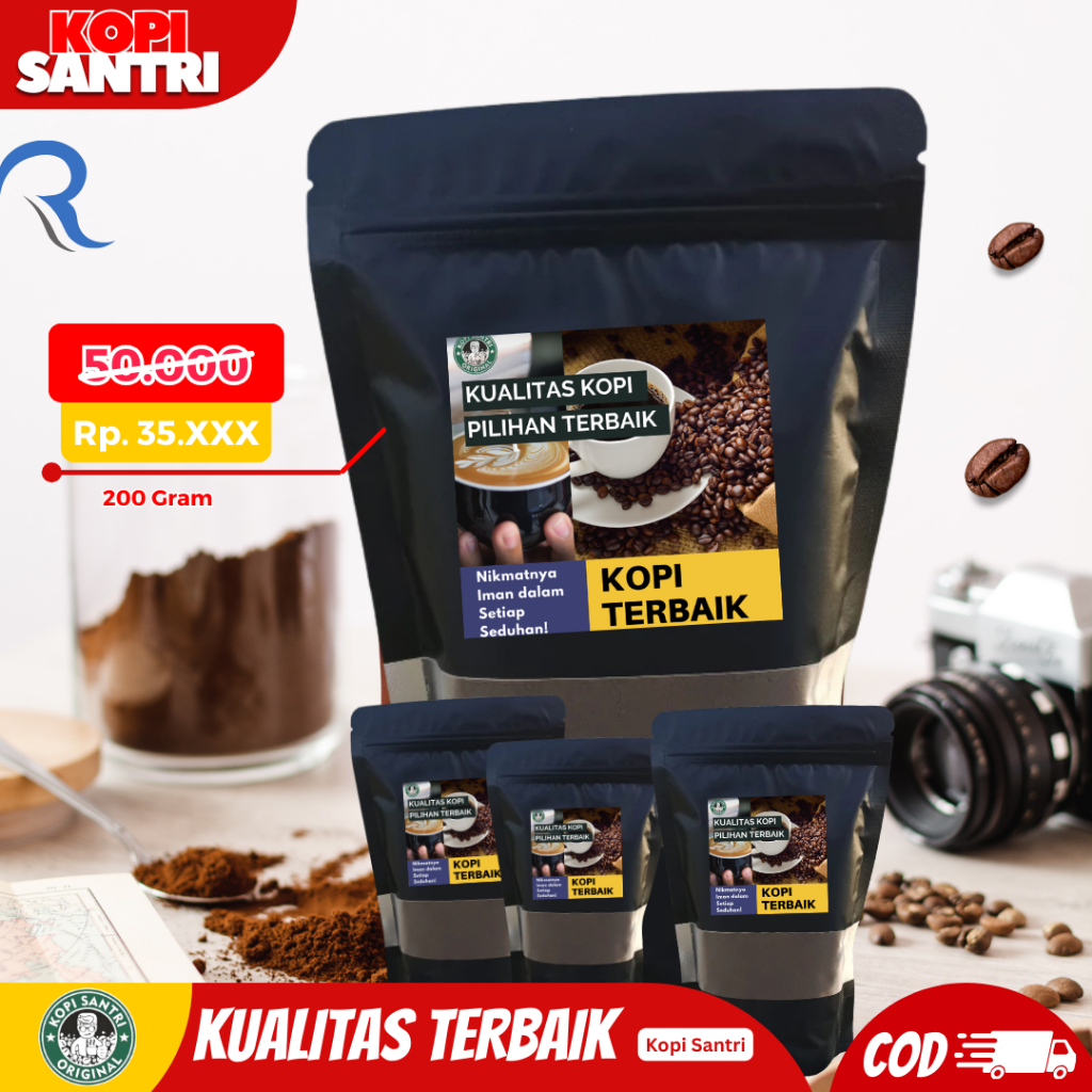 

KOPI ROBUSTA JEPARA MURNI BUBUK KOPI / TANPA CAMPURAN / KOPI BUBUK HITAM 200 GRAM