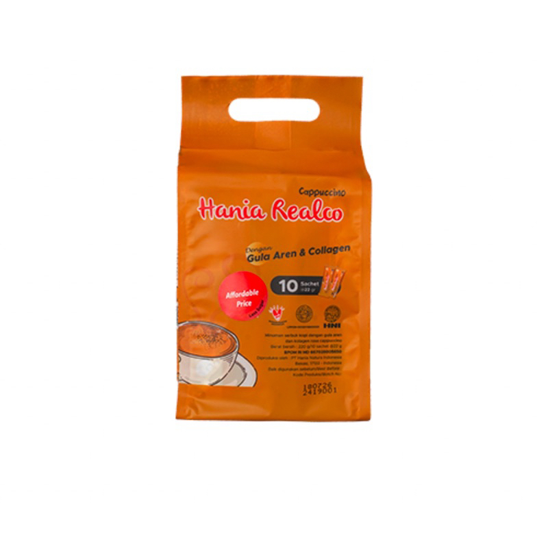 

HANIA REALCO CAPPUCINO LESS SUGAR