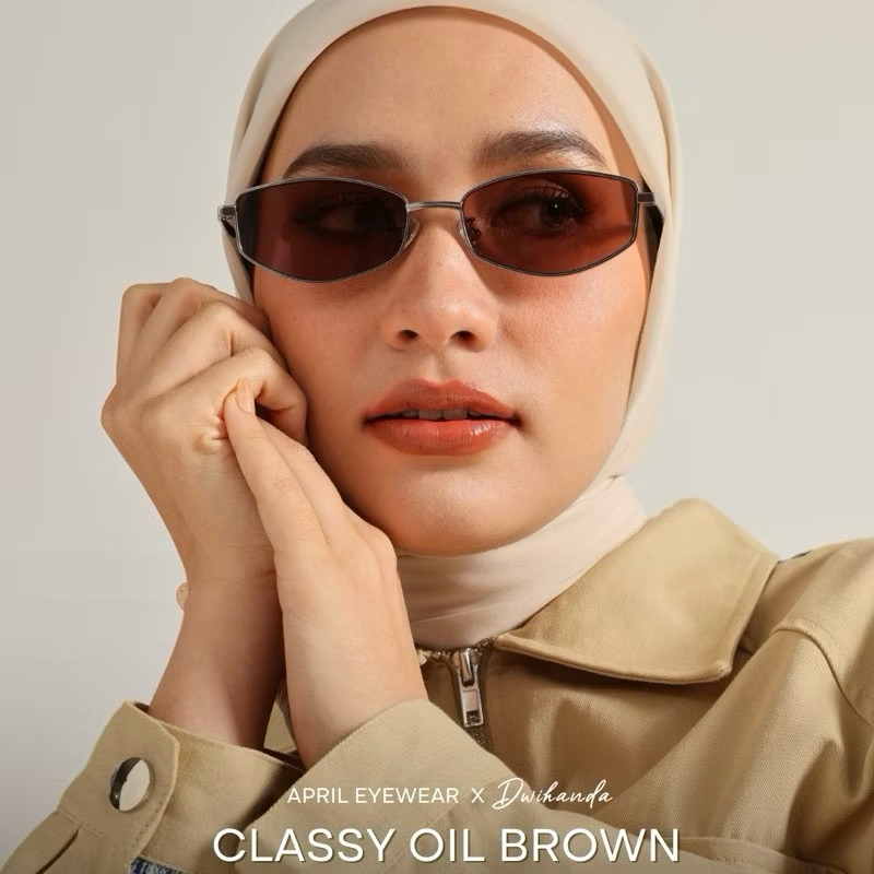 (READY) April Eyewear X Dwihanda Sunglasses Classy Besi