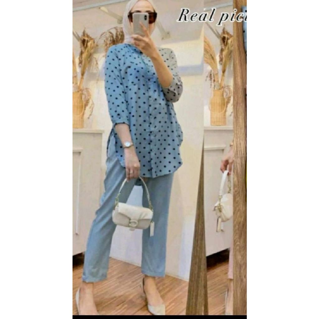 .. Baju Setelan Wanita Viral Cutbray Bahan Shakila Oneset Setelan Wanita cutbray kekinian One set wa