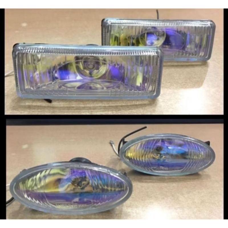 fog lamp 111 777 lampu tembak kabut h3 oval dan kotak universal motor mobil