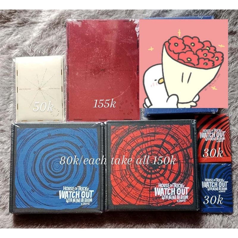 ATEEZ AND XIKERS ALBUM SEALED