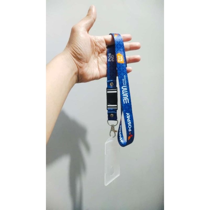 

Tali Lanyard Costum, Tali ID Card Costum Full Warna