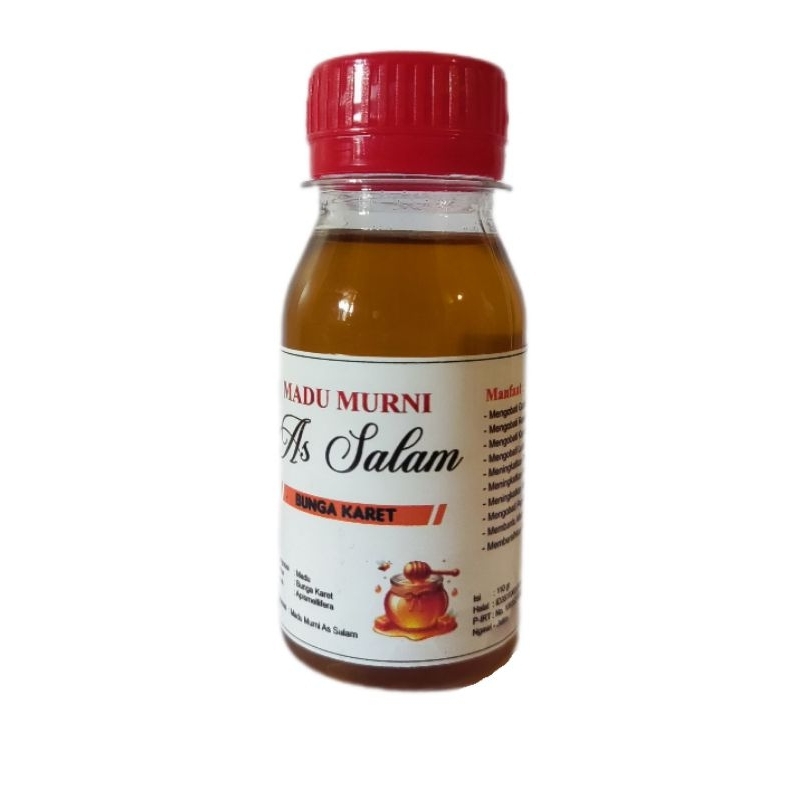 

Madu Murni As Salam Bunga Karet. 110 gr